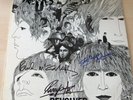 THE BEATLES group autographed signed ALBUM / LP w/COA