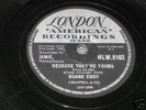 Duane Eddy: Because they're young 78 rpm UK London 1960