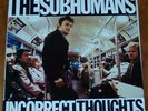 SUBHUMANS - INCORRECT THOUGHTS - Insert  1980 - 12
