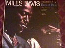 MILES DAVIS  KIND OF BLUE; Org. Mono Columbia 6-eye