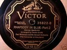 1927 George GERSHWIN plays Rhapsody in Blue 78rpmRecord