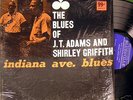 JT Adams & Shirley Griffith Indiana Bluesville Blues LP