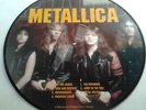METALLICA    kill'em'all live with dave mustaine LP  PICTURE metal  no prog
