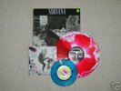 Nirvana Bleach Red White Splattered vinyl with Sliver