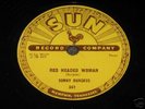 SONNY BURGESS:RED HEADED WOMAN 78 SUN 247 (ROCKABILLY)