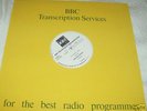 DEPECHE MODE BBC TRANSCRIPTION SERVICES 1984 CONCERT LP
