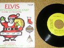 Elvis Presley Rare Promo PS 45 Merry Christmas Baby & O