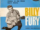 BILLY FURY Rock’n’roll rare French EP