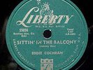 1957 Eddie Cochran Rockabilly 78 Sittin' In The Balcony