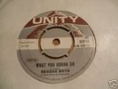 Reggae Boys - What You Gonna Do 1969 UK 45 SKINHEAD