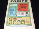 Rare 1964 Beatles ROMEO Magazine + Punch Out Models