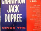 CHAMPION JACK DUPREE -Sings the Blues LP on King 735