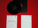ENTER SANDMAN METALLICA 12 INCH PROMO WITH PAPERWORK