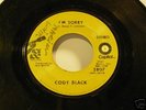 Cody Black northern soul 45 I'm Sorry xover 70's