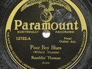 PRE WAR BLUES 78   RAMBLIN' THOMAS   PARAMOUNT 12722