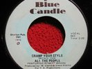 FUNK all the people CRAMP YOUR STYLE blue candle RARE
