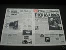 JETHRO TULL THICK AS A BRICK UK ORIGINAL RARE VINYL EX+