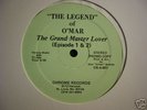 LISTEN Disco Rap O'MAR The Grandmaster Love CHROME 12