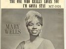 Mary Wells Early Motown MT1024  45& picture sleeve 1962