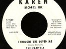 NORTHERN SOUL 45 - THE CAPITOLS  Near Mint USPROMO 7