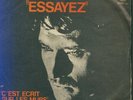JOHNNY HALLYDAY ESSAYEZ  TURKISH PRS/PS 45