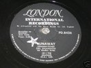 DEL SHANNON: RUNAWAY   78RPM S.AFRICA  1961  NM
