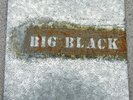 Metal cover BIG BLACK bulldozer original SHELLAC 2/200