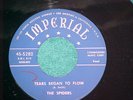 45-THE SPIDERS-TEARS BEGAN TO FLOW--Imperial 5280--VG++