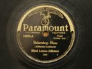 RARE BLUES 78   BLIND LEMON JEFFERSON   PARAMOUNT 12852