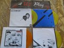 U2 4 U2 Play Irish Colored Vinyl Orange and Yellow