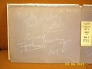 Autograph Album Original Beatles,Billy Fury,Joe Brown +
