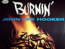 JOHN LEE HOOKER BURNIN' ULTRA-RARE ORIG'62 VJ STEREO LP