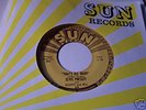 ELVIS PRESLEY SUN RECORD # 209  THATS ALL RIGHT  MINT