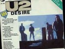U2 rare 45 r.p.m. white label from Italy