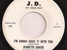 rare Mod soul R&B 45 Jeanette Baker on J.D. LISTEN