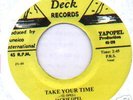 JACKIE OPEL -TAKE YOUR TIME -ROLAND ALPHONSO - ELCID
