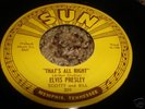 ELVIS PRESLEY SUN 45 