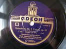 4x78rpm ABENDROTH 5th symphony BEETHOVEN ODEON