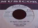 NORTHERN SOUL - PORGY & THE MONARCHS - MUSICOR # 1221
