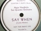 11)78 RPM 40's SAN QUENTIN PRISON ORCH SPECIAL PRESSING