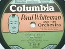 44) 78 RPM  PAUL WHITEMAN PICTURE LABEL COLUMBIA 2164-D