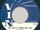 FRANKIE LEE SIMS She Likes to Boogie Real Low 45rpm Vin