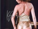 Sexy KYLIE MINOGUE signed 10x8 COA CHEEKY HOT PANTS