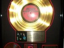 Rolling Stones GOLD AWARD 12x5 Andrew Oldham Award 100%
