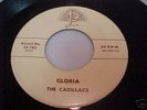 The Cadillacs, Gloria /I Wonder Why, 1954, 1st issue