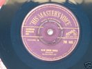 ELVIS PRESLEY BLUE SUEDE SHOES HMV GOLD TEXT  7M 405