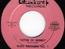 BLUES BROTHERS NO. 1 Letter of Regret DEEP SOUL 45