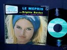 Le Mepris BRIGITTE BARDOT French Ep Orig PHILIPS Lbl NM