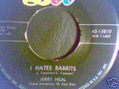 Rockabilly Jerry Neal I Hates rabbits (Eddie Cochran)