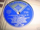 TELEFUNKEN 5 X 78 / KULENKAMPFF / BEETHOVEN / VIOLIN